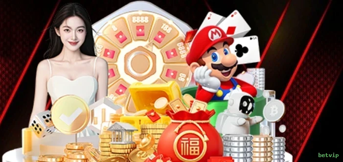 Imagem promocional do login da betvip